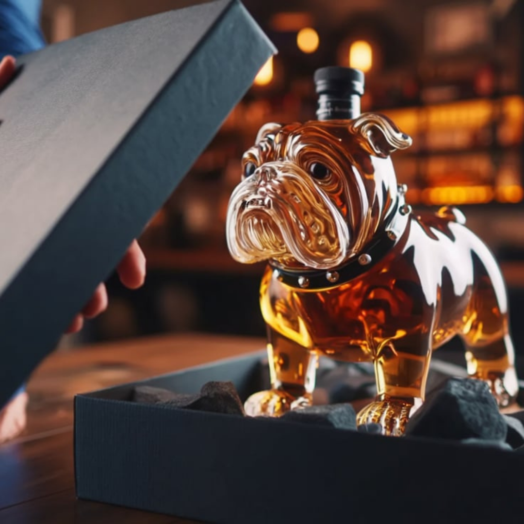 Bulldog Whiskey Bottle - Special Edition