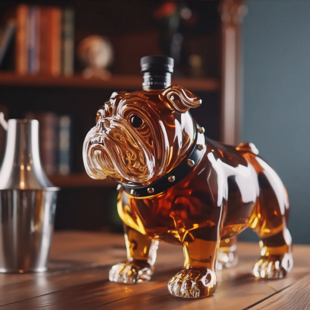 Bulldog Whiskey Bottle - Special Edition