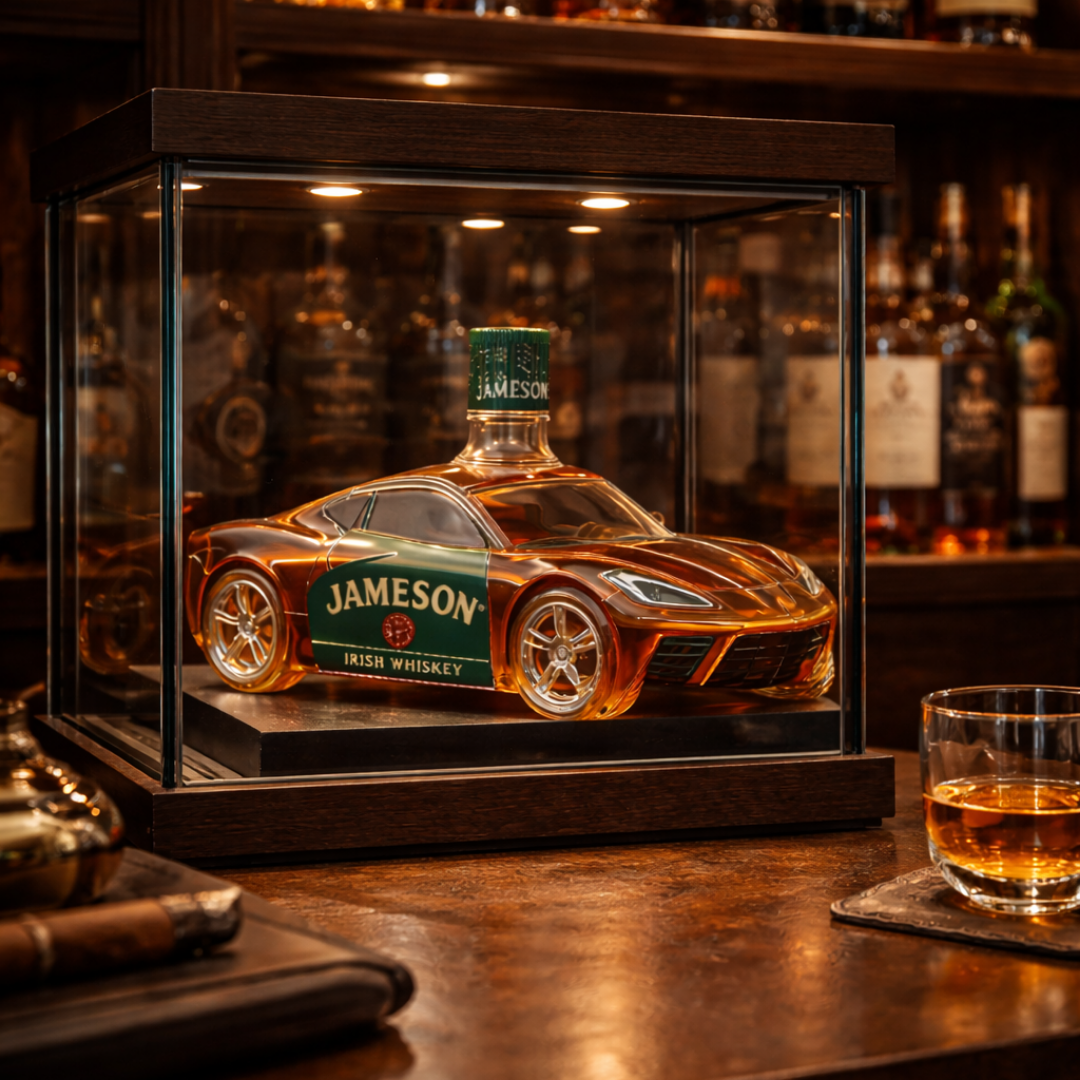 Corvette Edition Whiskey Bottle