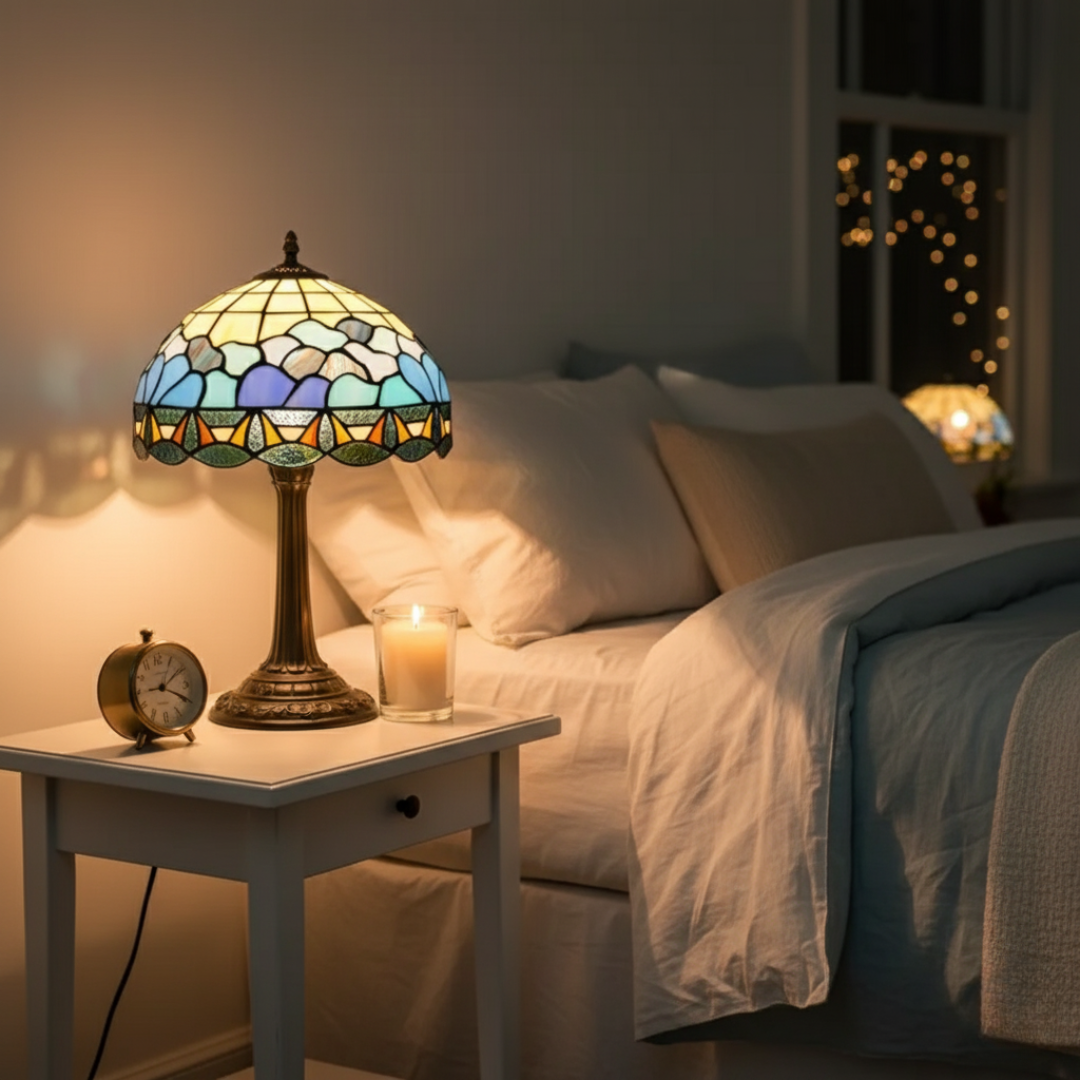 Lampada Rosa con Design Vivace