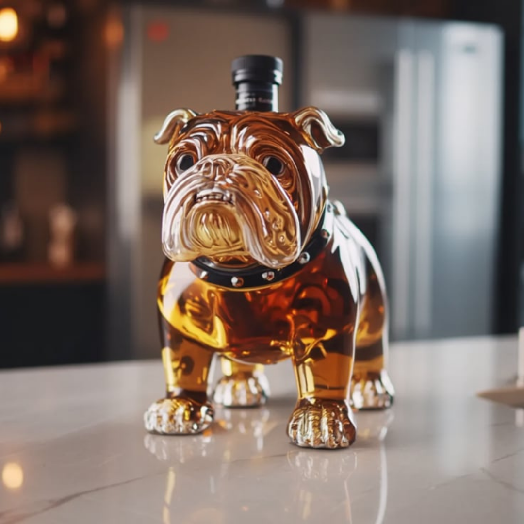 Bulldog Whiskey Bottle - Special Edition