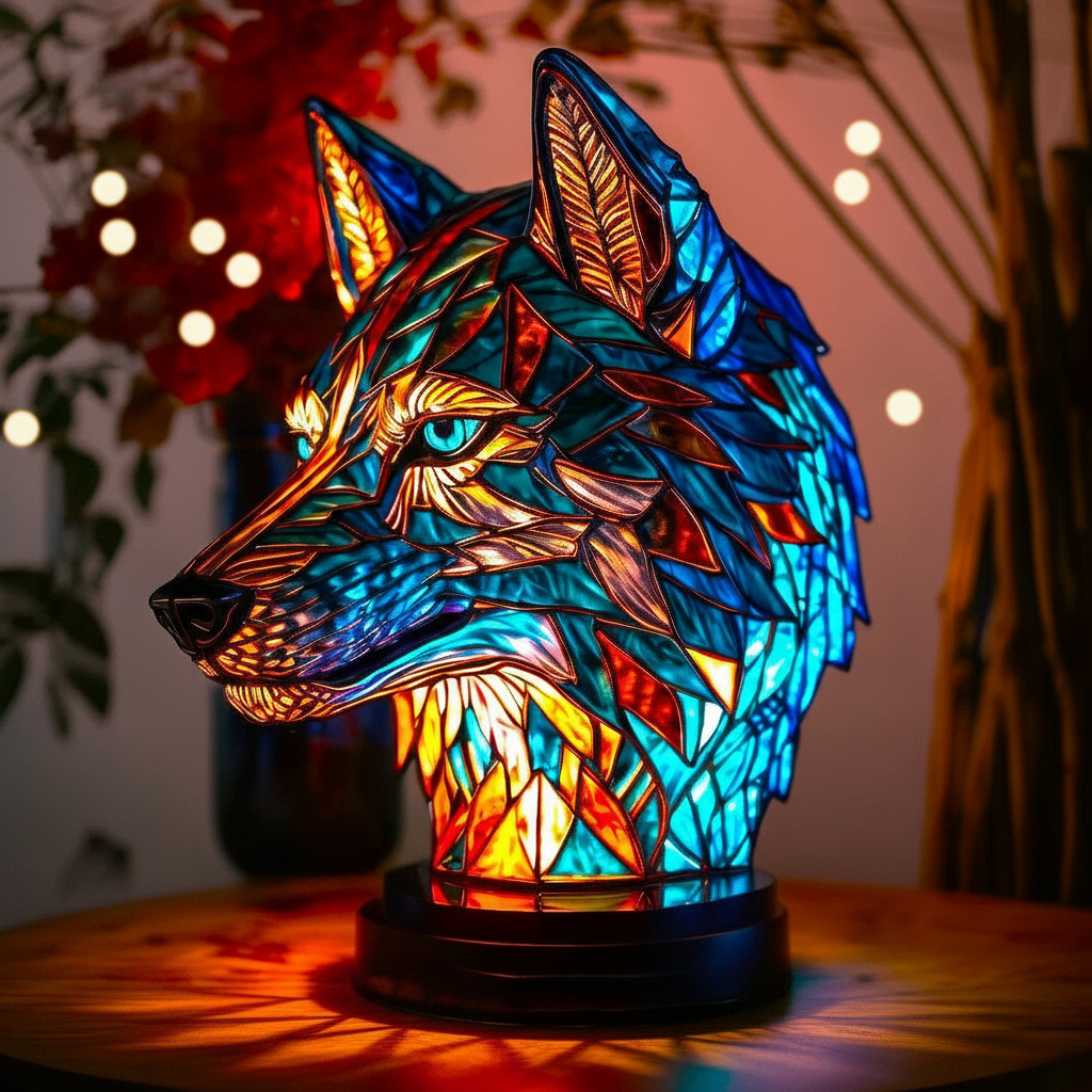 Charming Wolf Design