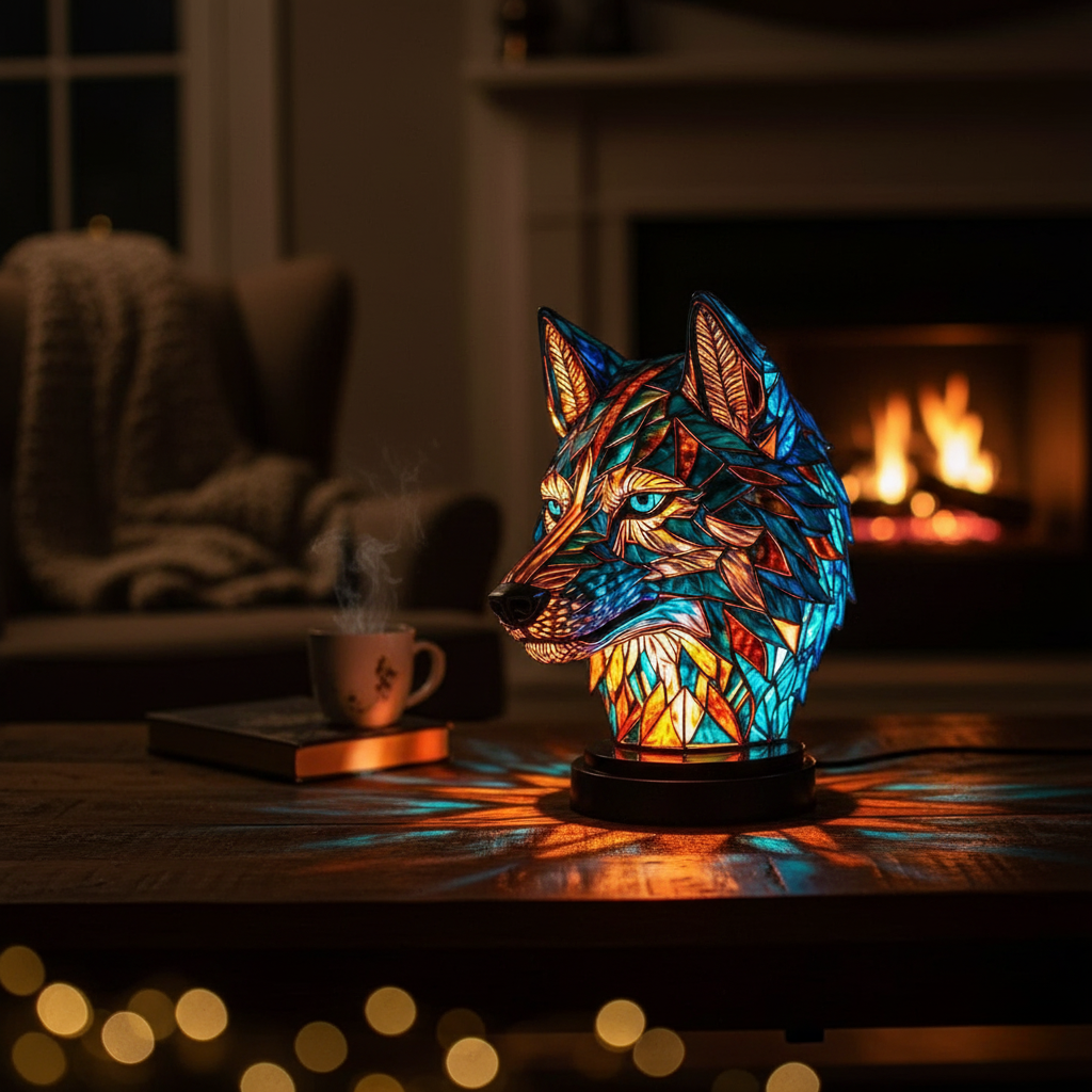 Bo a forma di lupo incantato