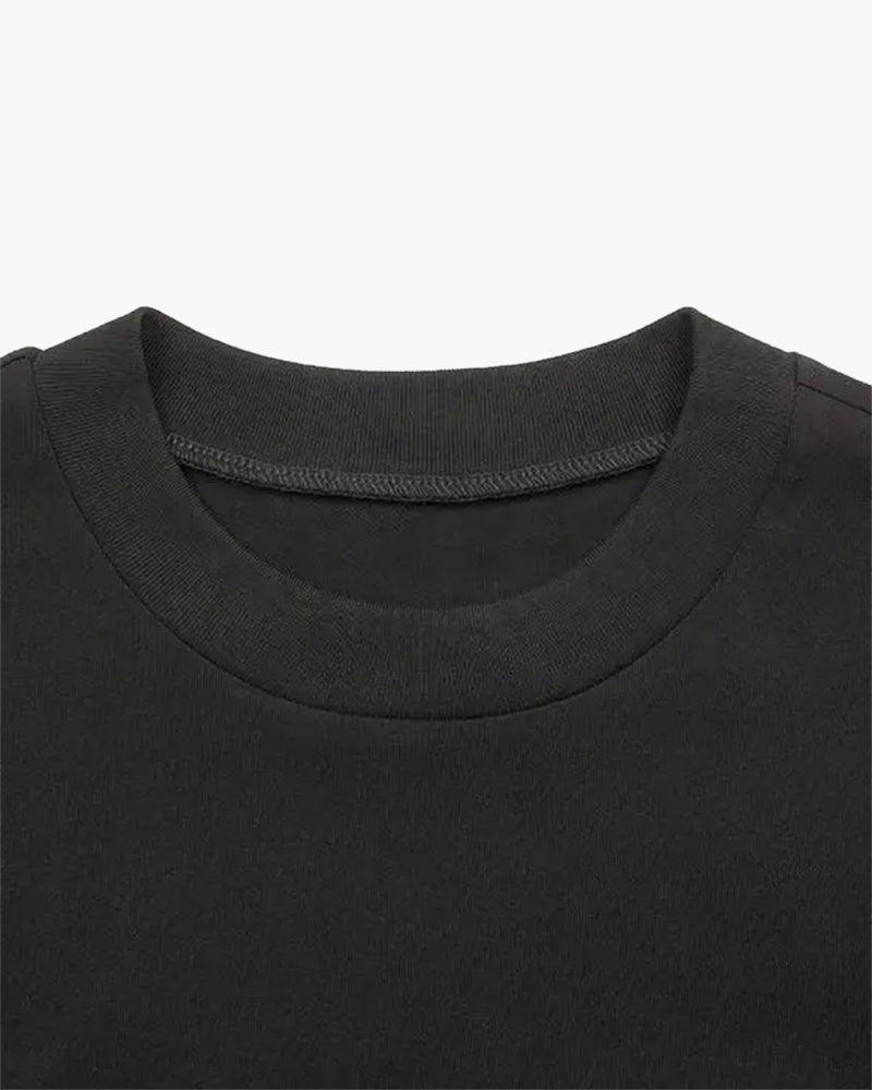 T-shirt tinta unita raffinata