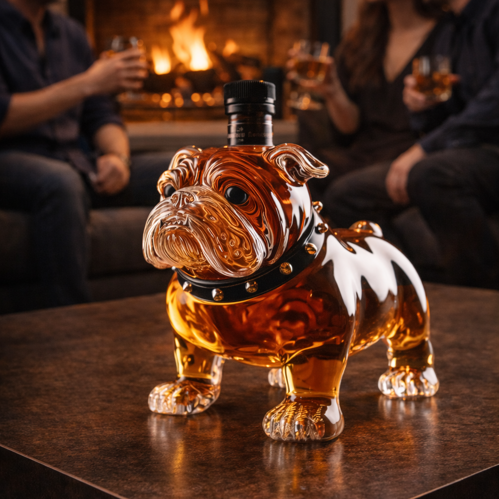 Bulldog Whiskey Bottle - Special Edition
