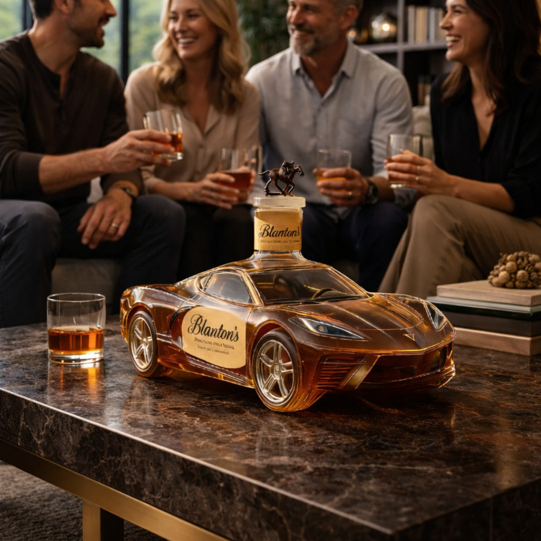 Corvette Edition Whiskey Bottle