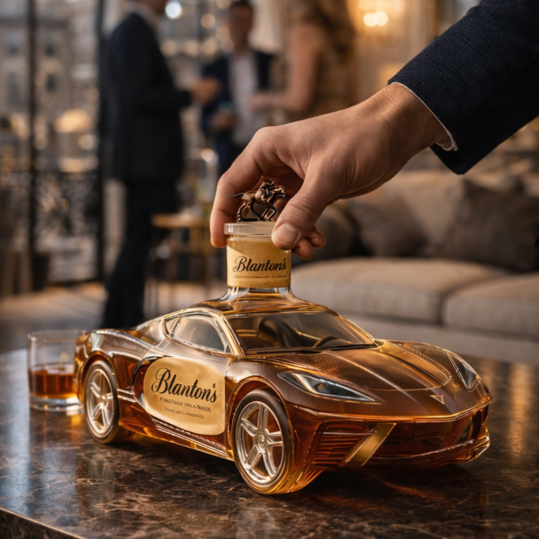 Corvette Edition Whiskey Bottle