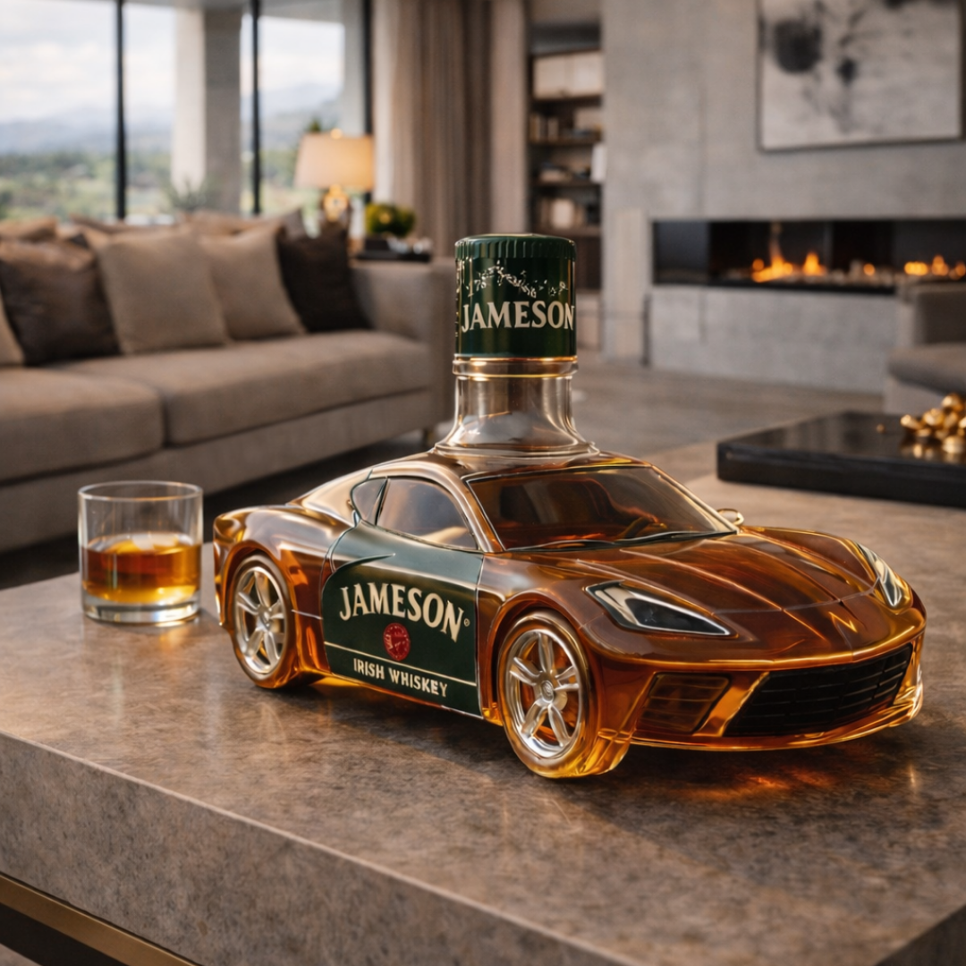 Corvette Edition Whiskey Bottle
