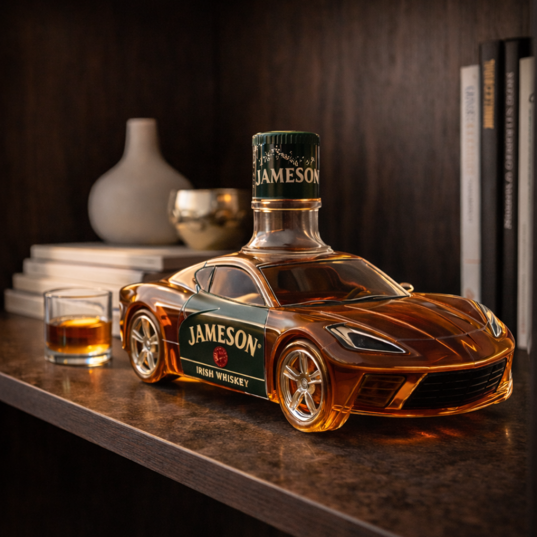 Corvette Edition Whiskey Bottle