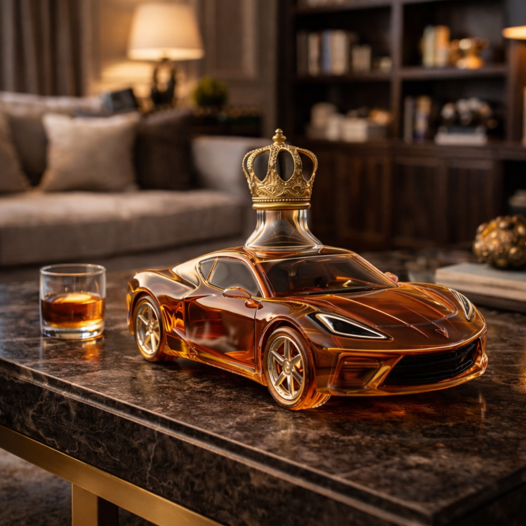 Corvette Edition Whiskey Bottle