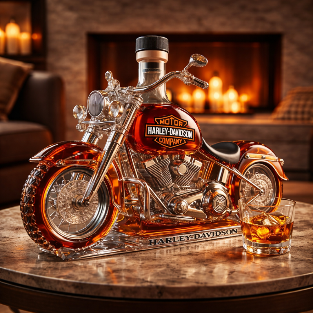 Harley Davidson Whisky Bottle - Collector's Edition
