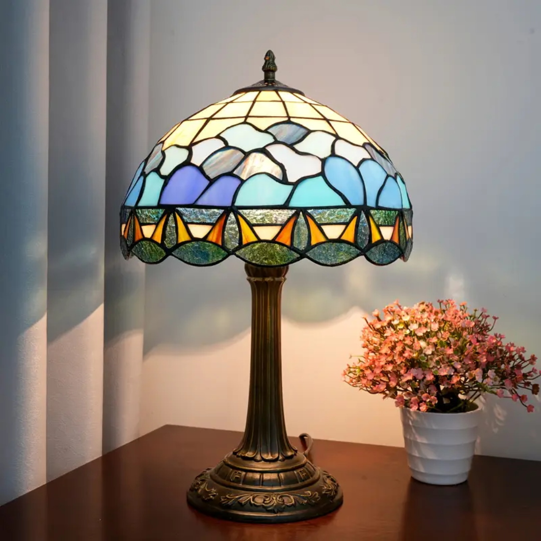 Lampada vibrante ispirata alle rose