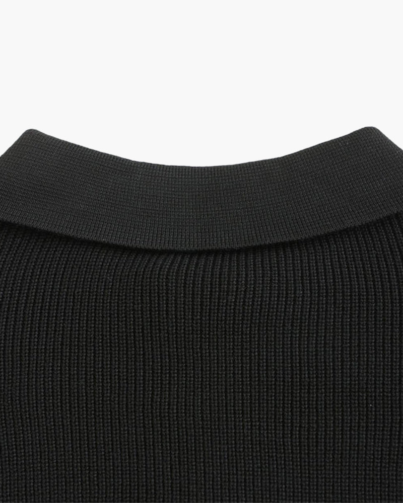 Maglione Cesare con mezza zip
