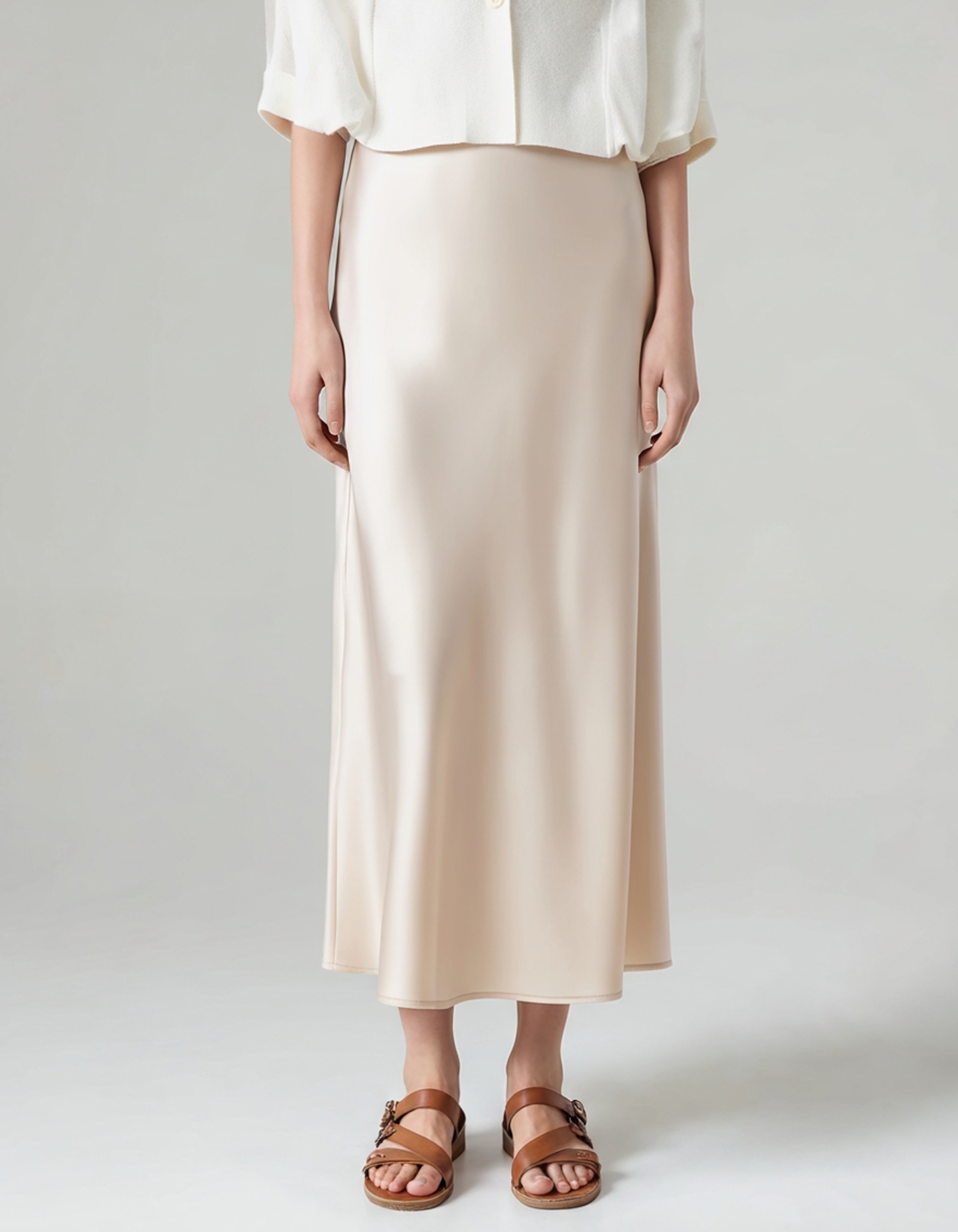 Gonna in seta "Old Money"
