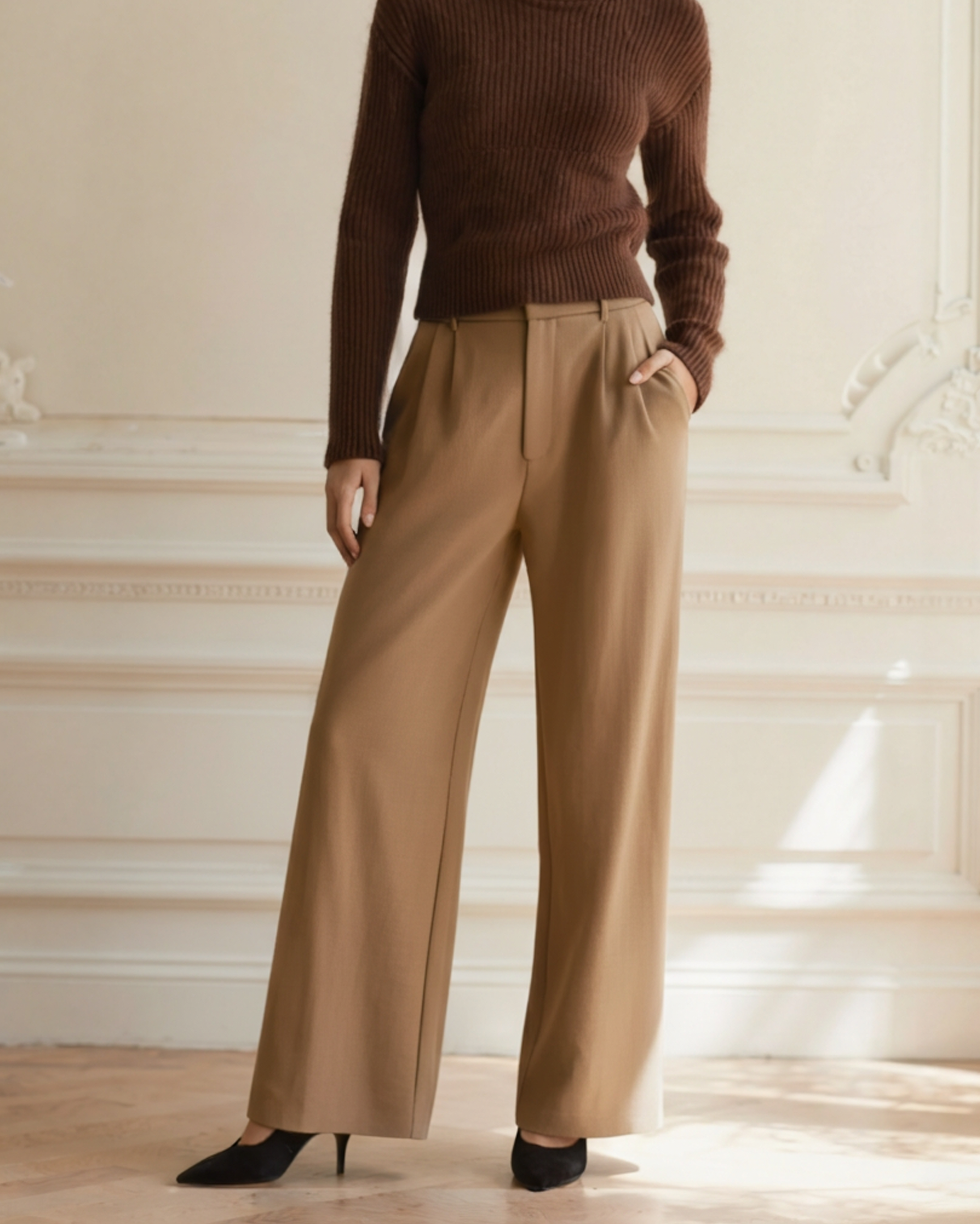 Pantaloni a gamba larga Serena
