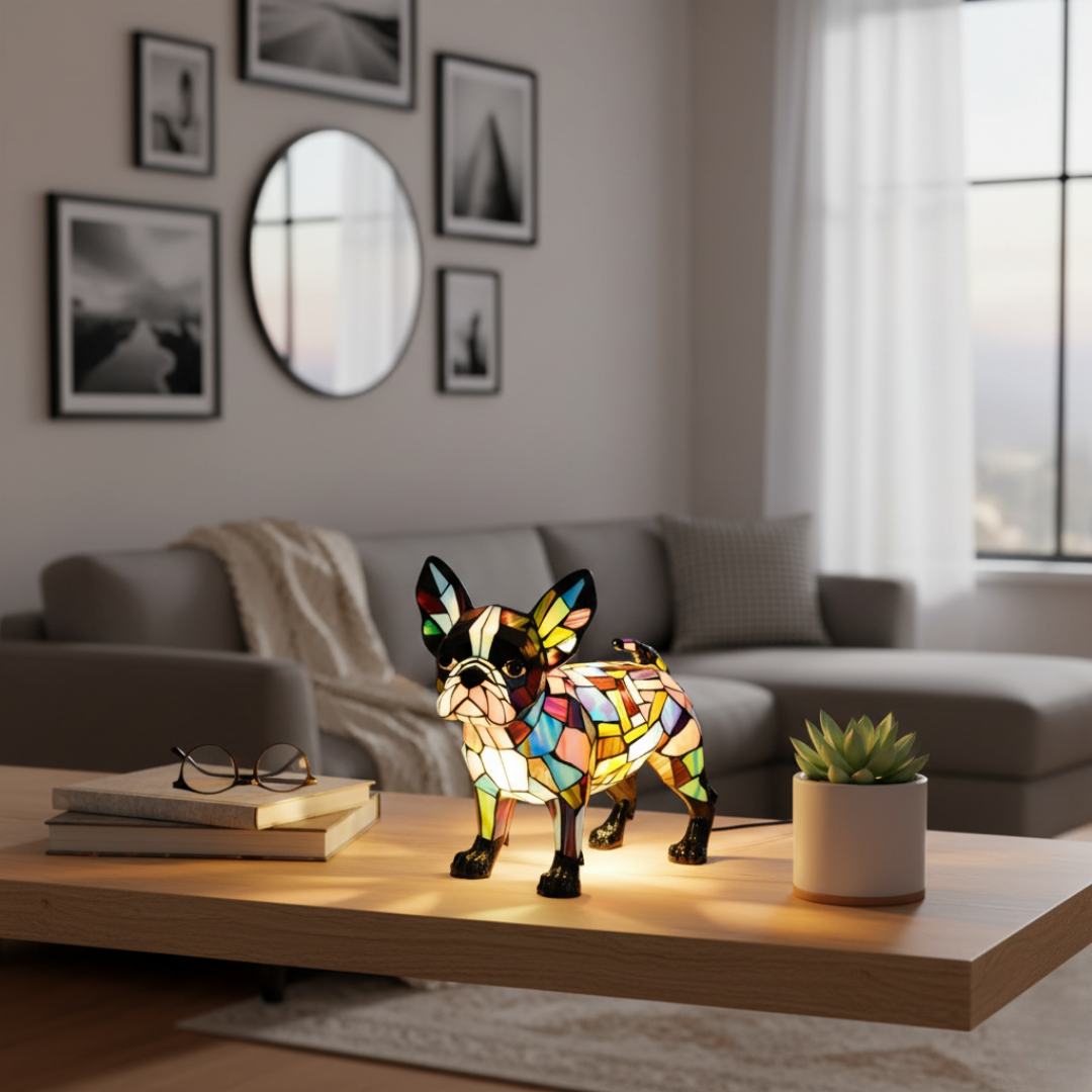 Raffinatezza Di Boston Terrier Luce Delicata Per La Tua Casa