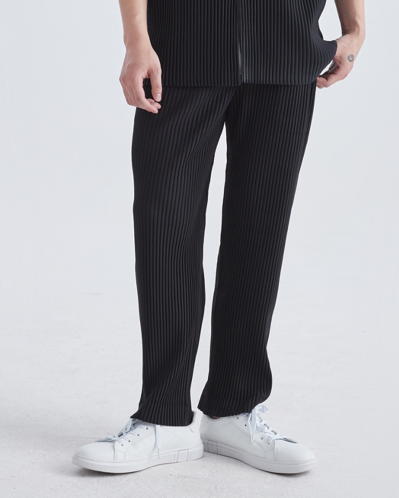 Pantalone in cotone a costine