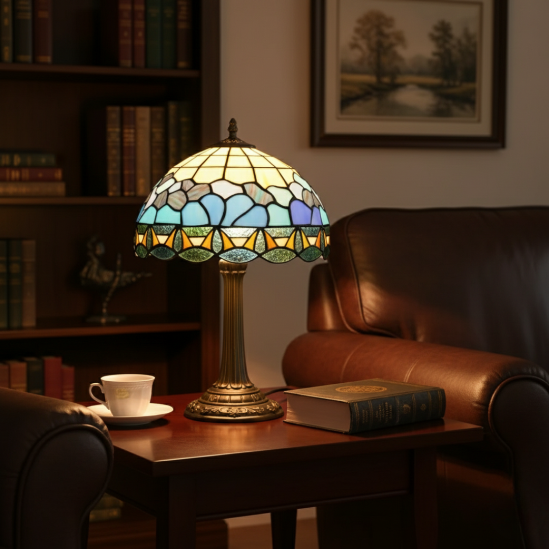 Lampada vibrante ispirata alle rose