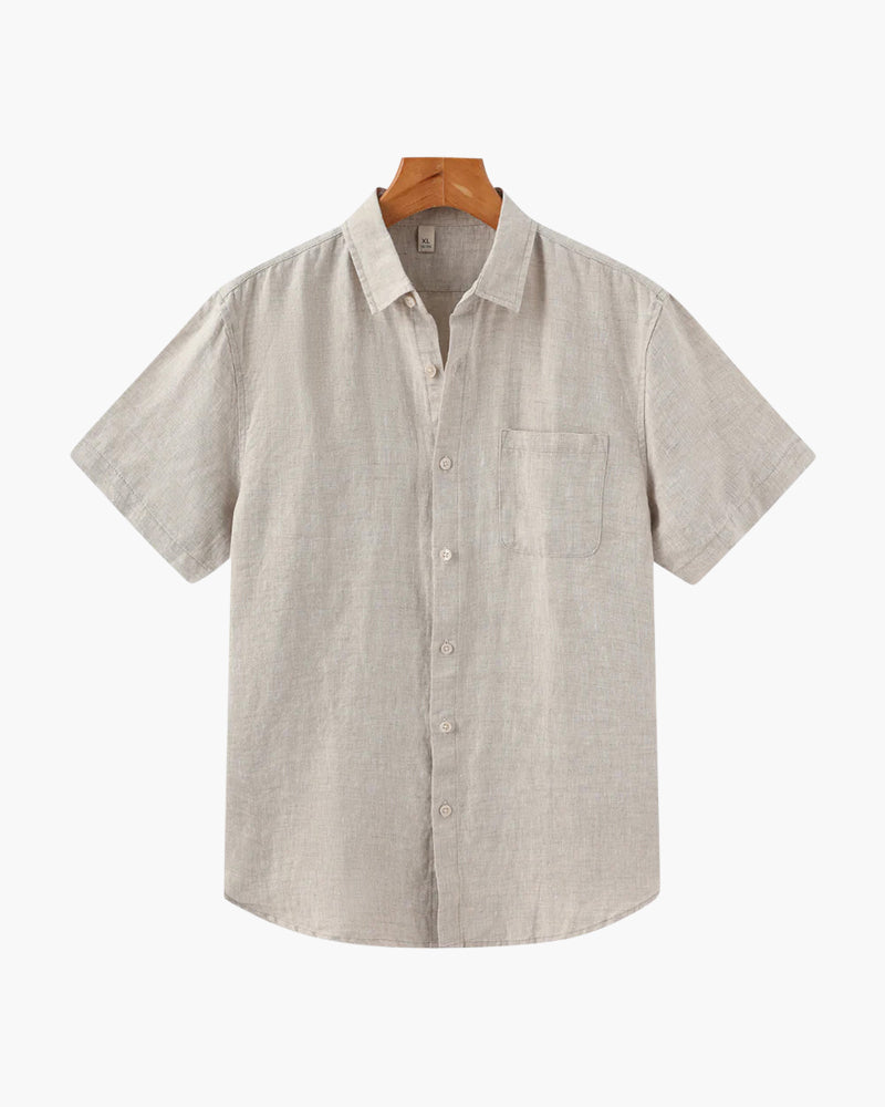 Cape Town - Camicia in Lino (Manica Corta)