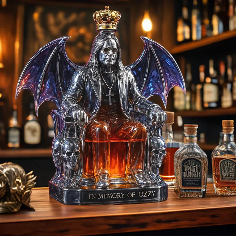Ozzy Osbourne Immortalized: The Iconic Decanter for Collectors