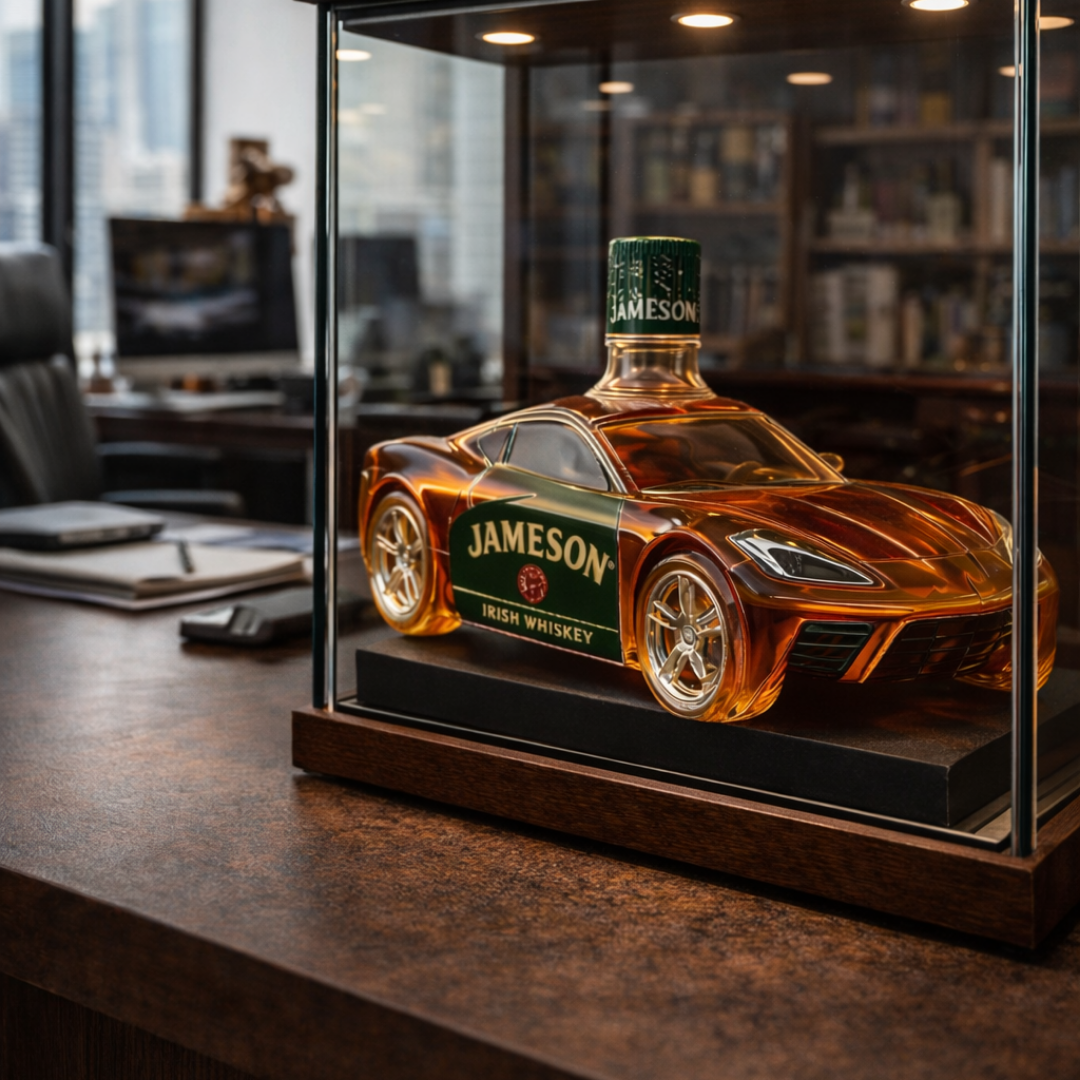 Corvette Edition Whiskey Bottle