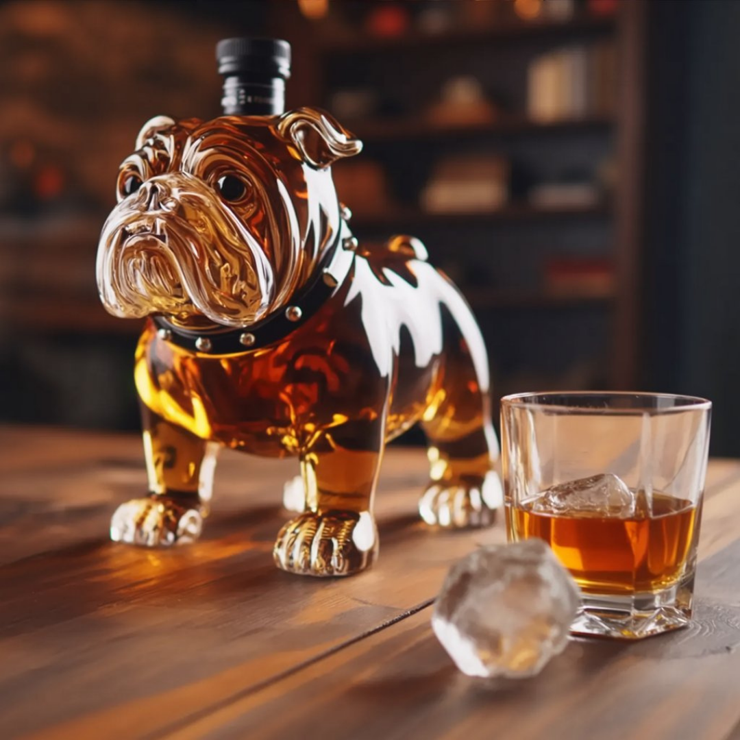 Bulldog Whiskey Bottle - Special Edition
