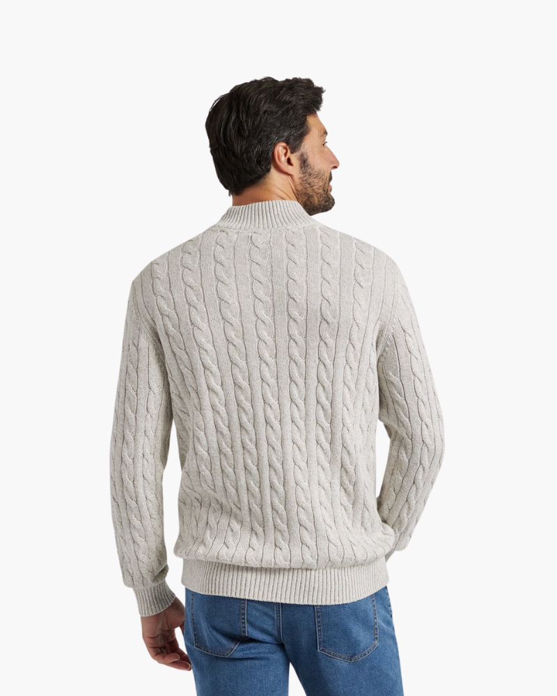 Maglione con mezza zip Verbier