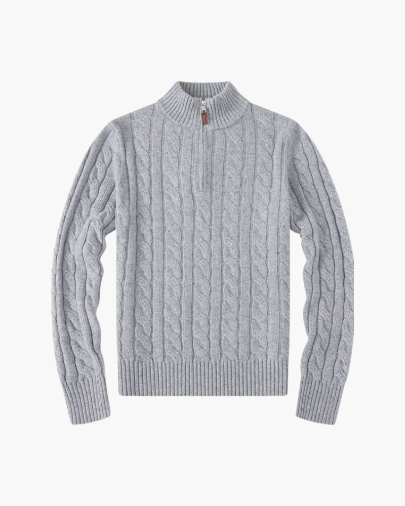 Maglione donna Verbier a mezza zip