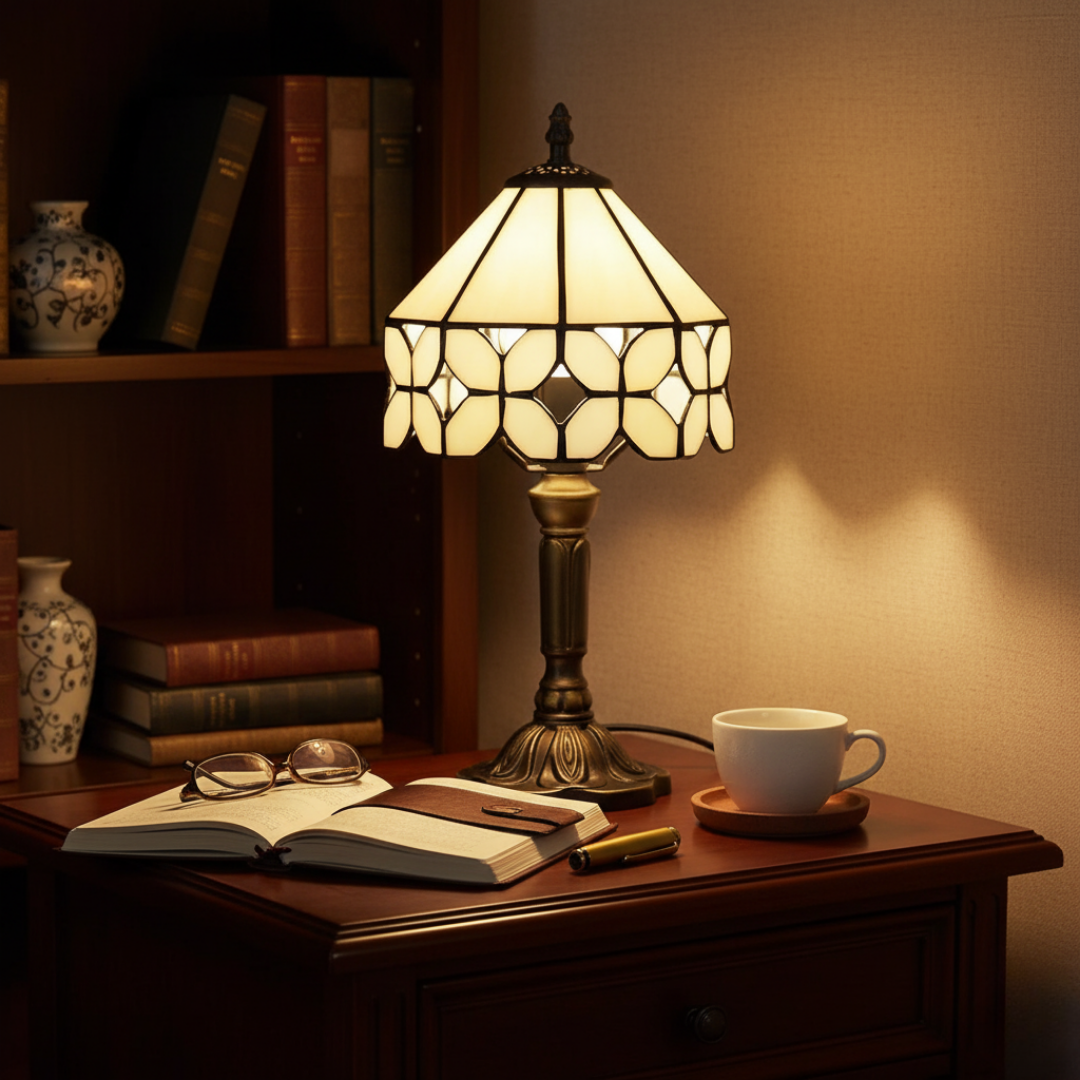 Lampada LED in stile barocco antico
