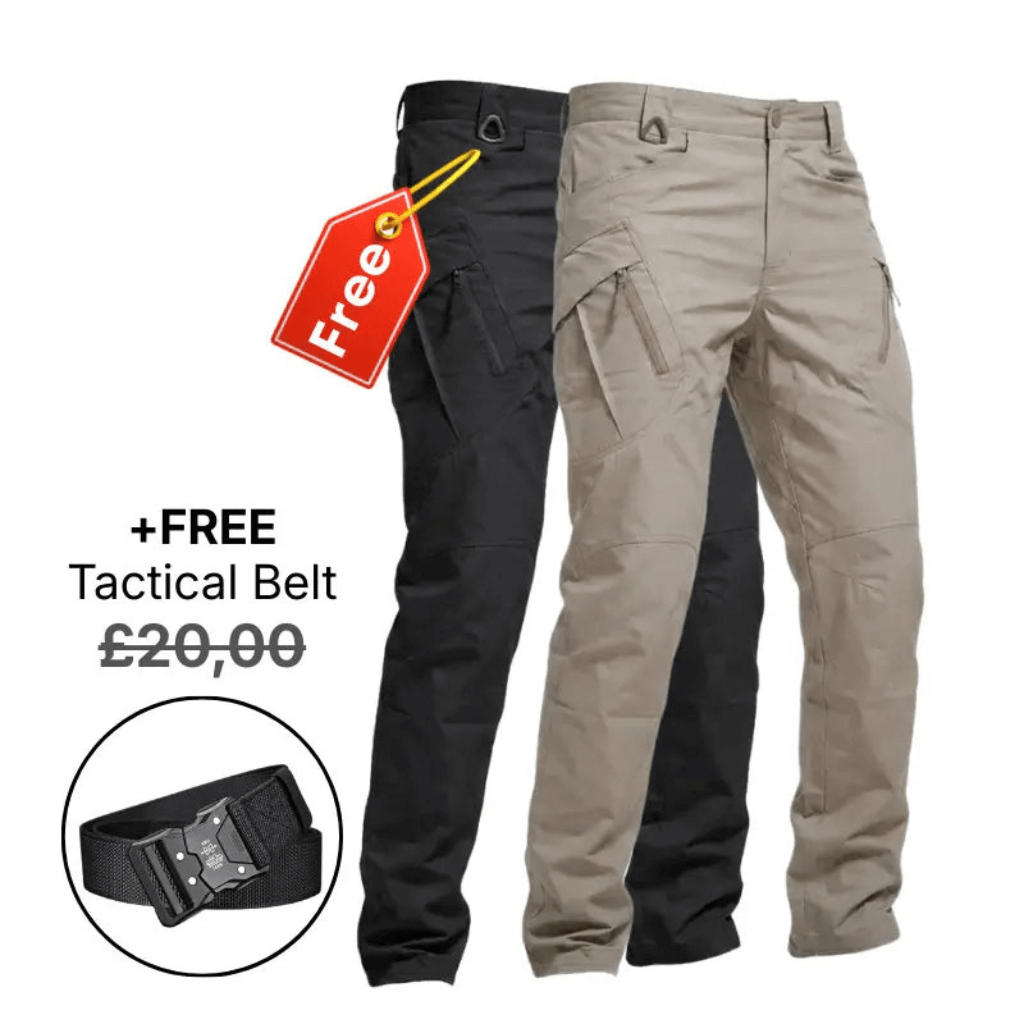 Essential Tactical Cargo Pants + Free Tactical Belt