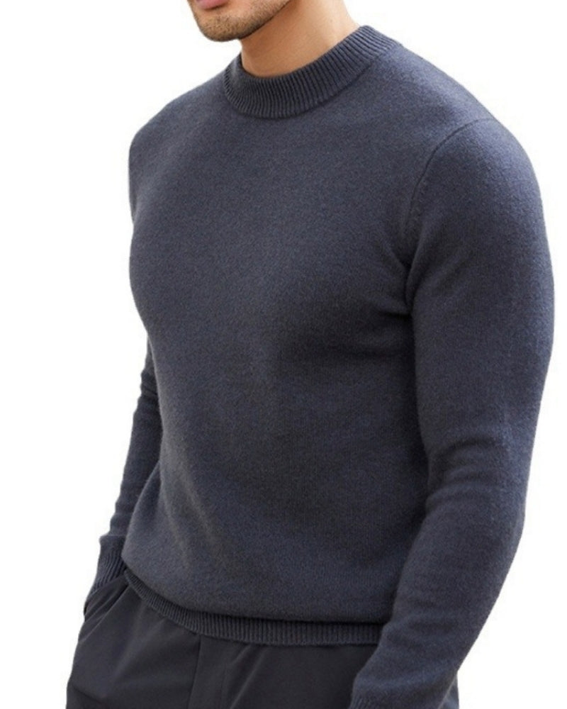 Maglione a collo alto in cashmere