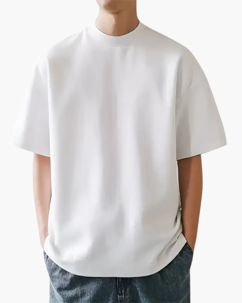 T-shirt tinta unita raffinata