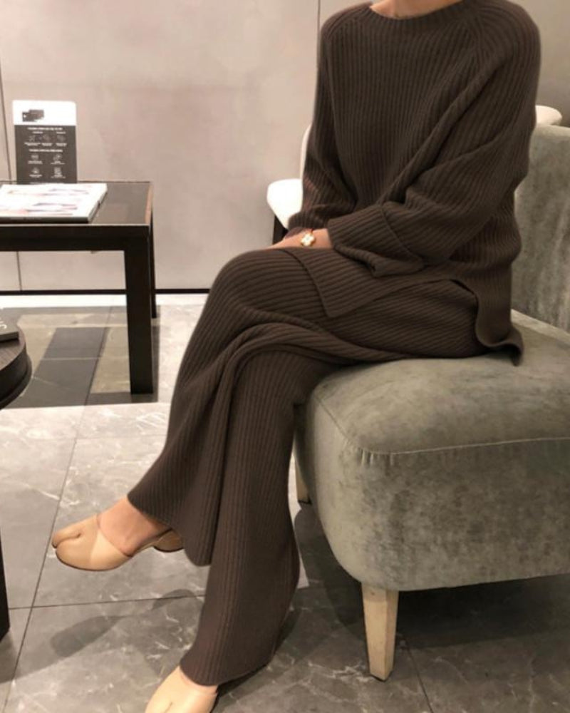 Abbigliamento da casa premium due pezzi