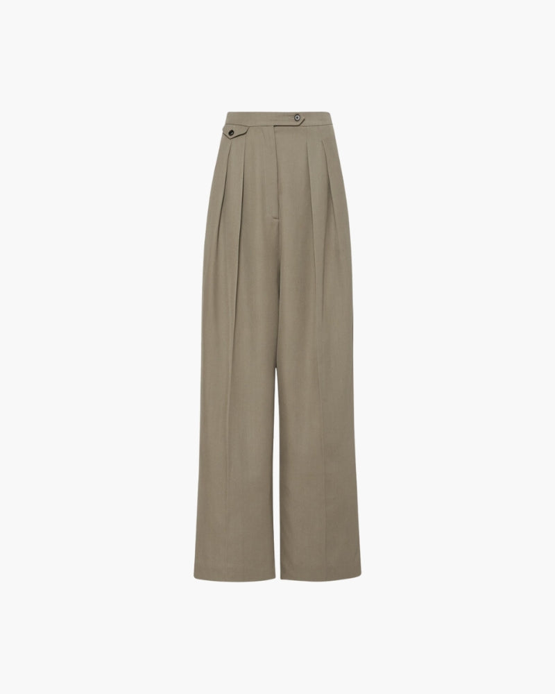 Pantalone Oversize di Lana