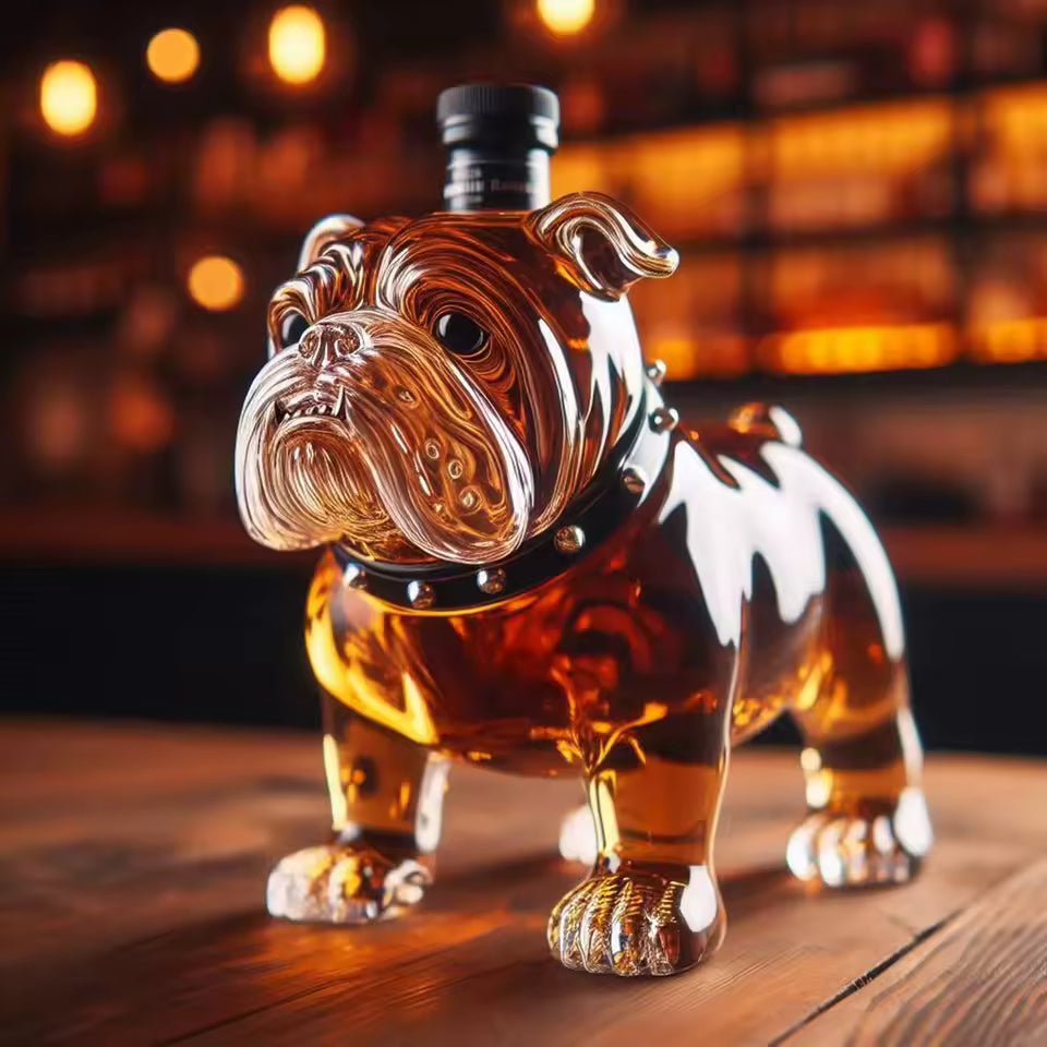 Bulldog Whiskey Bottle - Special Edition