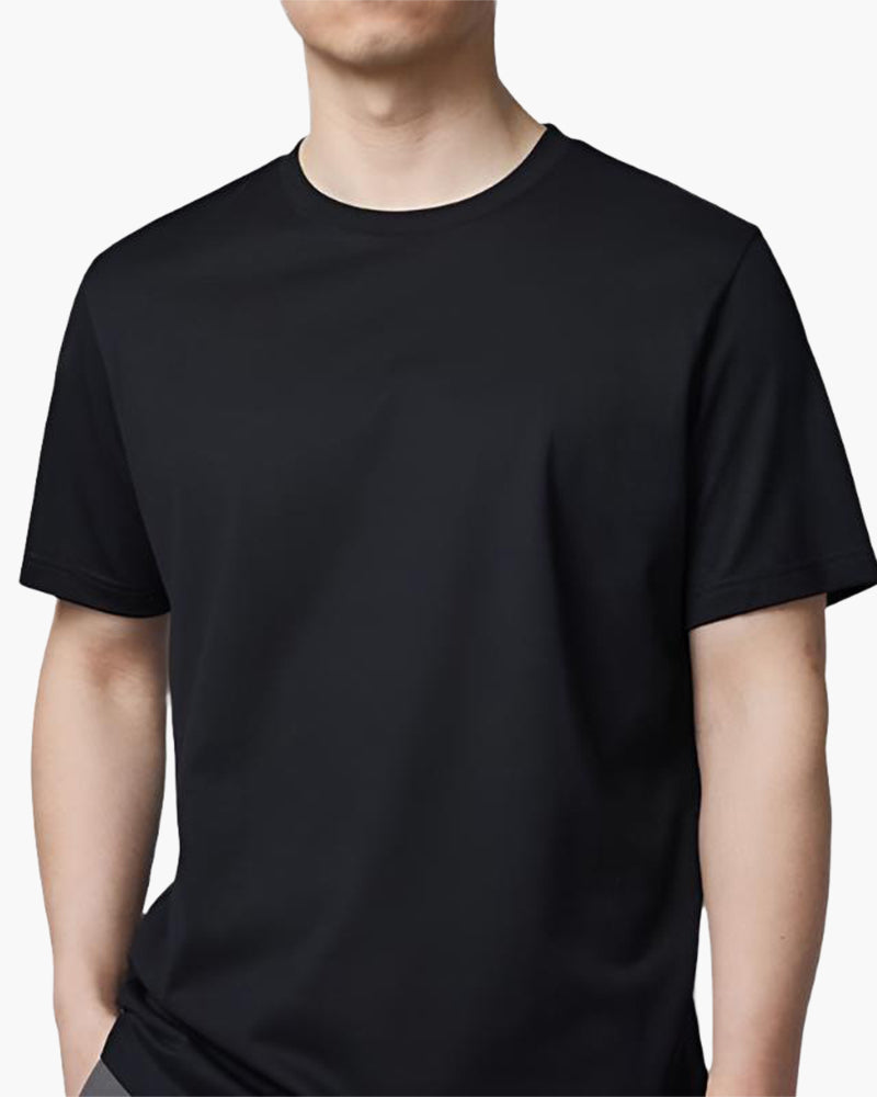 T-shirt tinta unita raffinata