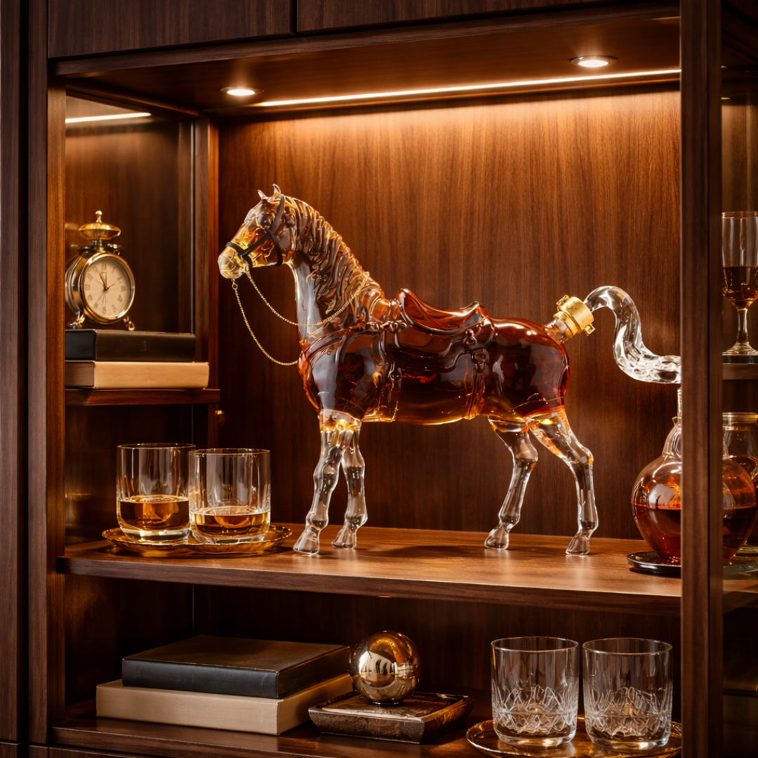 Decanter per Whisky - Edizione Cavallo