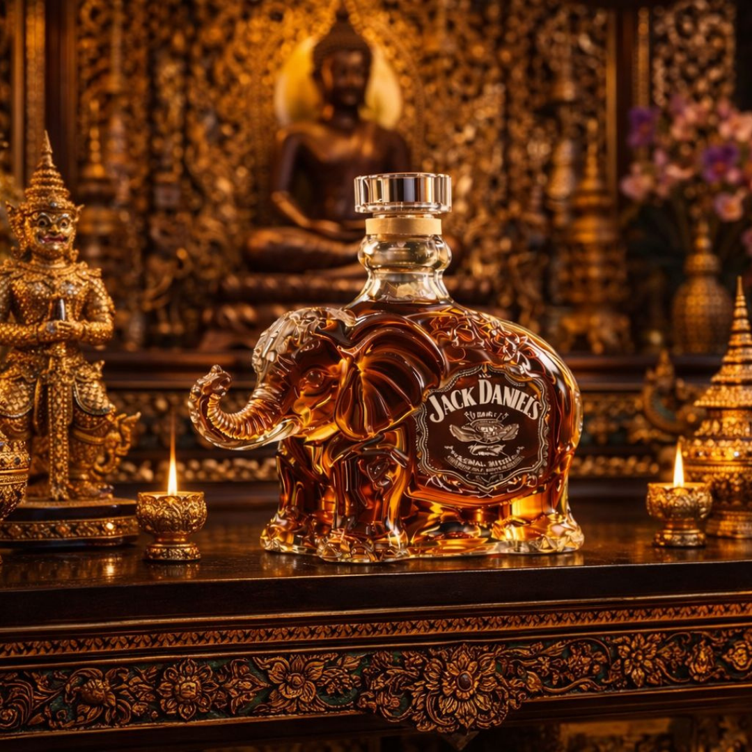 Jack Daniel's Whisky - Elephant Edition Bottle