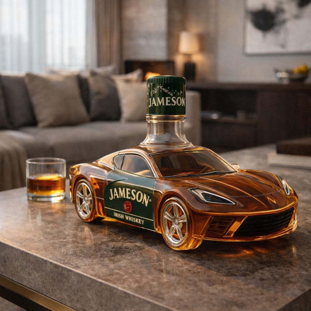 Corvette Edition Whiskey Bottle