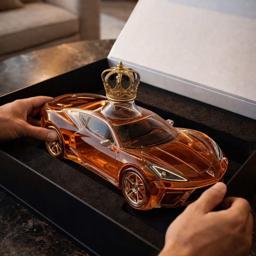 Corvette Edition Whiskey Bottle