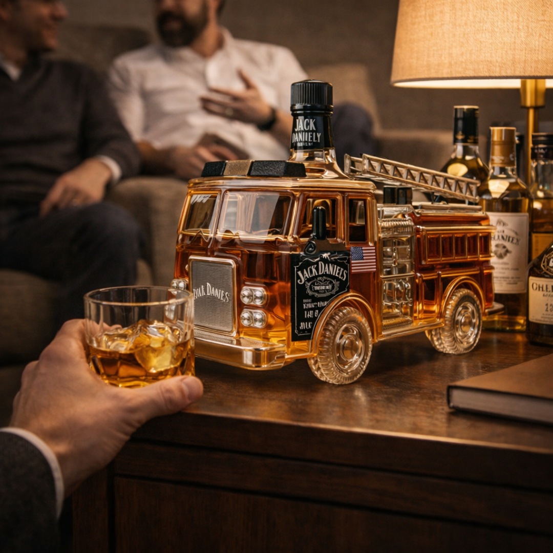 Bottiglia di Whisky Jack Daniel's - Edizione Vigili del Fuoco
