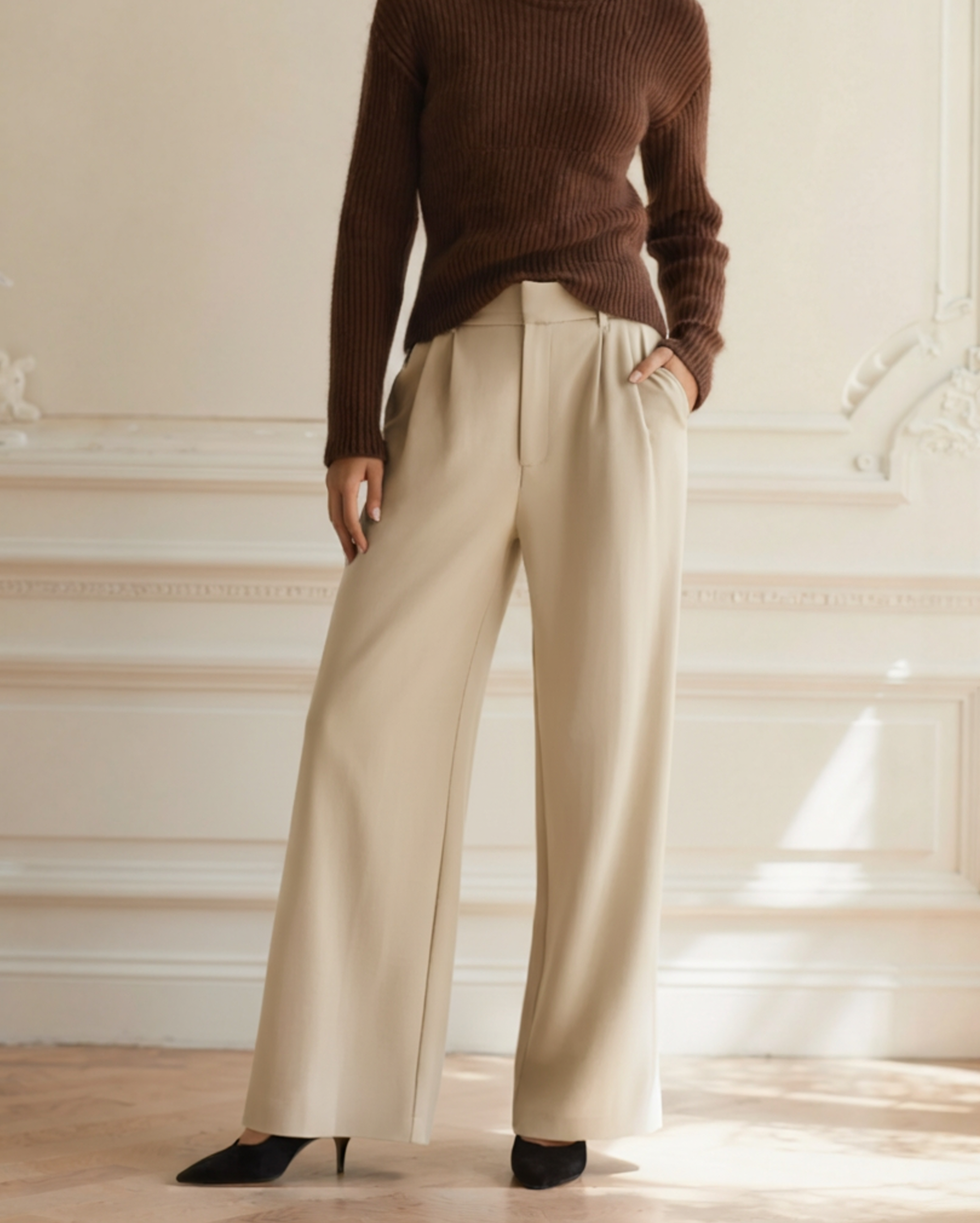 Pantaloni a gamba larga Serena