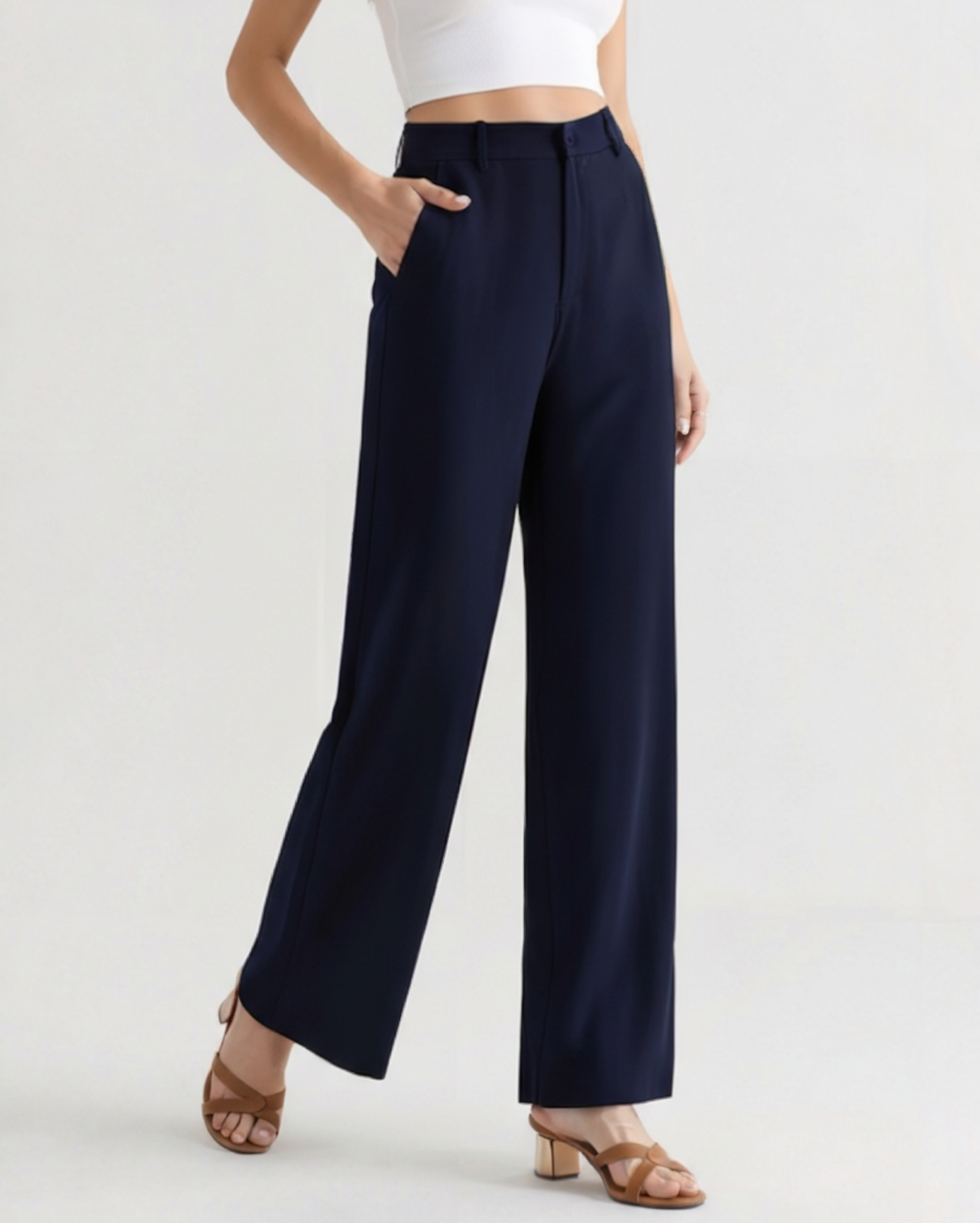 Pantaloni a gamba larga Serena